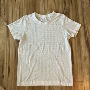 lululemon athletica Perforated White Tee